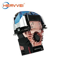 Le plus beau modèle de projecteur LED HENVVEI XM avec de puissants phares à faisceau haut et bas pour améliorer les phares de voiture