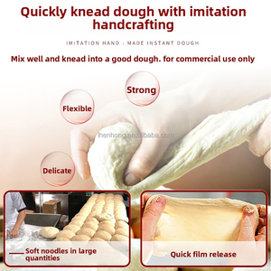 Mezcladora de Masa Horizontal Comercial con Capacidad de 100 kg, Mezcladora de Harina para Hacer Dumplings, Pasta y Fideos, Precio de la Máquina Industrial para Mezclar Masa - Product Image 3