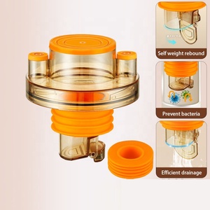 <span class=keywords><strong>ABS</strong></span> chống mùi ba chiều nhà bếp cống ống nối dùng một lần bồn rửa chén lưu vực máy rửa chén Máy lọc nước máy giặt thoát nước - Product Image 2
