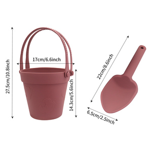 Hot Bán 8Pcs Silicone Mini Cát Đào xẻng Set Mùa Hè Bãi Biển & Nước Chơi Đồ Chơi Trẻ Em Của Đồ Chơi Bãi Biển - Product Image 6