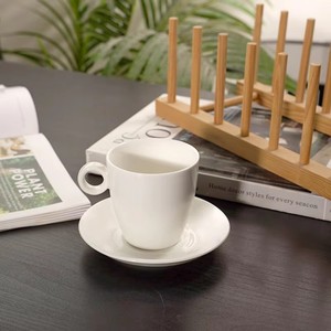 Nici 23156 - Tazza In Porcellana Con Lepre - Diametro 8,5 Cm, Altezza 11 Cm - Stile Simpatico E Originale