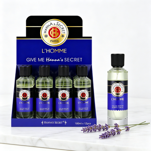 Perfume Masculino Hanna's Secret de Alta Calidad, Fragancia Duradera, Aroma Fresco y Limpio para Uso Diario, Venta al por Mayor - Product Image 3