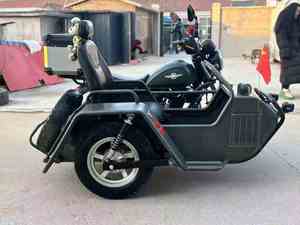 300cc Open Sidecar <span class=keywords><strong>3</strong></span>-Wheel <span class=keywords><strong>Chopper</strong></span> Motorcycle avec caractéristiques d'utilisation des passagers - Product Image 4