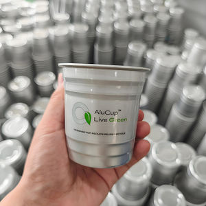 KABCKA Classic Aluminum <b>Mugs</b> Cup Lightweight & Eco-Friendly Beer Parties & Cold Drinks Cups - Product Image 3