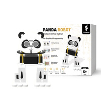 Kit de Robot Educativo Tscinbuny Panda, Kit de Programación Gráfica DIY para Adultos y Niños, Kit de Robot DIY para Arduino
