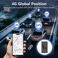 Localizador GPS Tracelink para Coche 4G LTE Magnético Mini para Auto, Rastreador Vehicular Inteligente en Tiempo Real