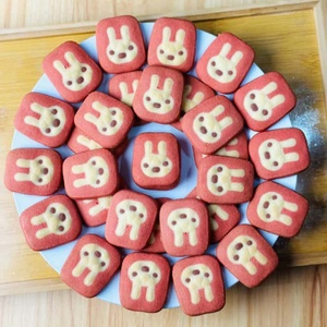 동물 모양 쿠키 판다 한정판 쿠키 샌드위치 비스킷 설탕 버터 쿠키 크리스마스 크래커 - Product Image 3