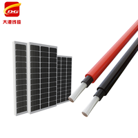 1000V/1500V Solar-PV-Kabel H1Z2Z2-K 4MM2 6MM2 XLPE/XLPO Rot-Schwarz Solarkabel für Photovoltaik-Batteriesysteme