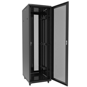 Chuyên nghiệp <span class=keywords><strong>40u</strong></span> máy chủ <span class=keywords><strong>Rack</strong></span> 19 inch Tủ mạng 800kg tải 1000mm chiều sâu kính đục cửa - Product Image 6