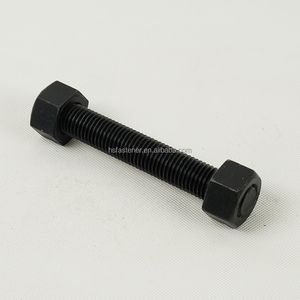 ASTM A193 nhiệm vụ nặng nề Stud <span class=keywords><strong>Bolt</strong></span> B7 với 2h Hex Nut hoàn toàn ren tay phải Metric tiêu chuẩn chủ đề - Product Image 3