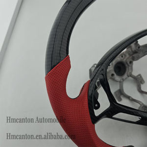 Hot Products Carbon Fibre Perforated Leather red Top Stripe Steering <b>Wheel</b> for Infiniti G27 G37 Car Steering <b>Wheel</b> - Product Image 6