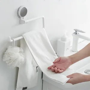 Accessori per l'organizzazione della toilette multifunzionali porta fazzoletti in plastica a parete portasciugamani in rotolo di carta