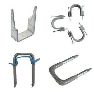 Correas de clavado de acero liso galvanizadas de 1/2 ", accesorios de Metal de alambre grapado de Cable DE SEGURIDAD NMD90 para asegurar Cable en superficies de madera - Product Image 3