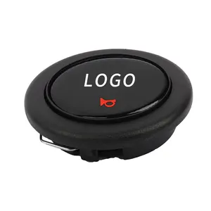 Universal Racing Steering Wheel Horn Button JDM Car Styling Custom Logo Horn Button