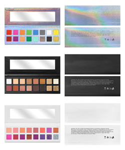 Fard à paupières de qualité supérieure avec logo personnalisé, haute pigmentation, maquillage glamour, 22 mm carré, 16 couleurs, mat, scintillant, pailleté - Product Image 2