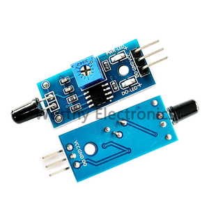 Modulo di rilevamento della sorgente antincendio ricevente a infrarossi per circuiti integrati modulo sensore di fiamma 3/4pin - Product Image 3