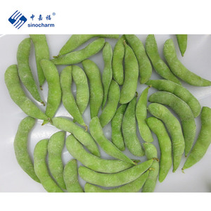 Sinocharm BRC-A chuyên nghiệp sản xuất hữu cơ màu xanh lá cây edamame <span class=keywords><strong>iqf</strong></span> đậu tương đông lạnh - Product Image 4