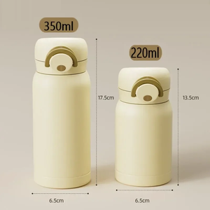 Taza termo de acero inoxidable a la moda, Taza Termo de colores Macaron, tazas para botellas de agua que rebotan al aire libre - Product Image 2