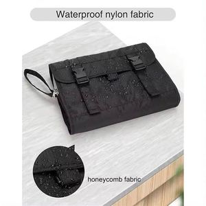 Free Sample Custom Foldable Waterproof polyester Cosmetic <b>Bag</b> Makeup Tools Shaving Storage Hanging Travel <b>Toiletry</b> <b>Bag</b> <b>Men</b> - Product Image 6