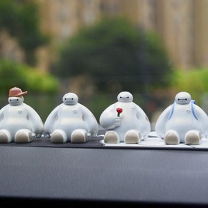 Baymax Figurine Resin Miniature Cartoon Decor Handmade Home Desktop Ornament - Product Image 2