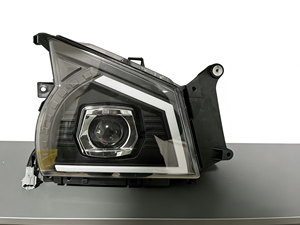 Faro LED Súper Brillante GHCD para Isuzu Serie 600P |   Faro Delantero con Lente DRL en Forma <span class=keywords><strong>de</strong></span> 7 para Camión Ligero Isuzu NPR/NKR - Product Image 1