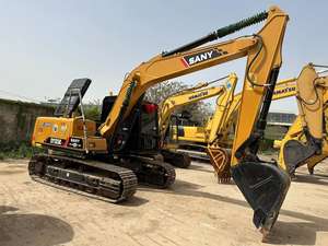 Excavadora SANY SY135C de Segunda Mano de Alta Calidad, 14 Toneladas, Cucharón de 0.6m, Excavadora de Orugas, Bomba, Maquinaria en Venta a Bajo Precio - Product Image 4