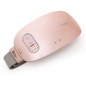 Magnetic therapy women relieve dysmenorrhea red light heating belly waist massager belt