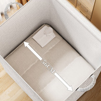 Organisateur de couettes pliable grande capacité en non-tissé pour vêtements et couettes, sac de rangement imperméable et écologique pour la maison
