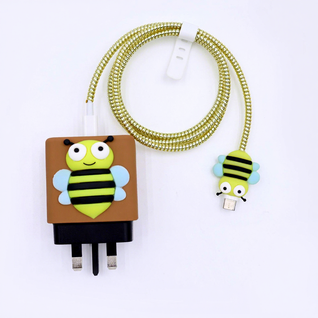 Marron avec abeille