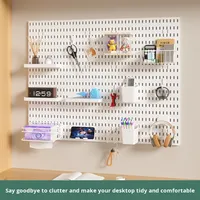 Crochet universel multifonctionnel mural sans perçage pour panneau perforé – Vente en gros