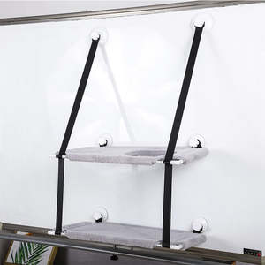 <span class=keywords><strong>Hamaca</strong></span> Ecológica para Gatos, <span class=keywords><strong>Hamaca</strong></span> para Ventana, Tela Impermeable Lavable y Extraíble, Cama para Gatos, Asiento para Dormir y Escalar - Product Image 5