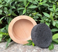 Diffuseur passif en pierre de lave pour huiles essentielles, base en bois naturel, pour sauna, bureau, chambre à coucher (vente en gros)