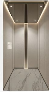 Lift penumpang traksi tanpa gigi ramah lingkungan hemat ruang keselamatan Tinggi lift rumah tanpa celah - Product Image 6