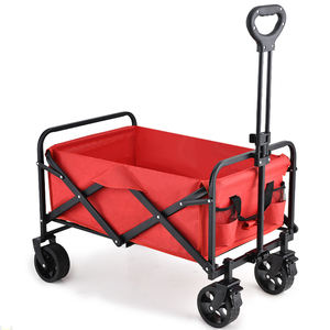 Chariot de pique-nique en plein air chariot pliant utilitaire de camping chariot pour jardin plage shopping à vendre - Product Image 4
