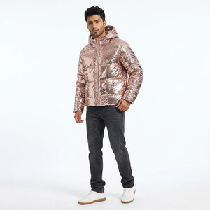2026 Top Trending Winter <b>Warm</b> Collar Canvas Puffer <b>Jacket</b> Custom Casual Fashionwear Breathable Quick Dry Waterproof Bomber - Product Image 1