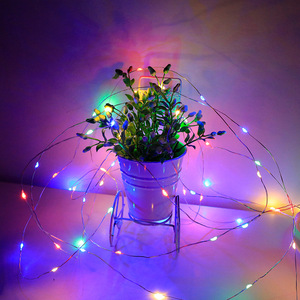 Outdoor <strong>Indoor</strong> Copper Wire Fairy <strong>Lights</strong> <strong>Battery</strong> Operated Christmas <strong>Lights</strong> for Garden Yard Patio Tree Party-<strong>Battery</strong> Operated - Product Image 6