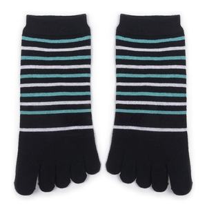Chaussettes de Pilates et de yoga personnalisables en gros, antidérapantes, à cinq doigts, pour femmes et hommes, course à pied, gym, sport - Product Image 3