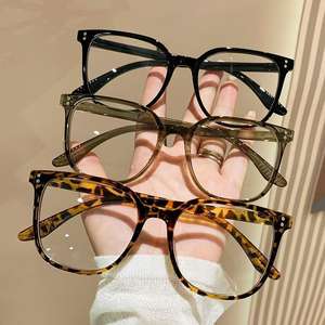 Montures de lunettes anti-lumière bleue pleine monture Jinhua Square unisexe, verres plats, matériau des verres AC, numéro de pièce 9149 - Product Image 3