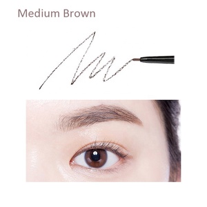 <span class=keywords><strong>Crayon</strong></span> à sourcils super fin double embout avec brosse à sourcils, imperméable, longue durée, brun - Product Image 2