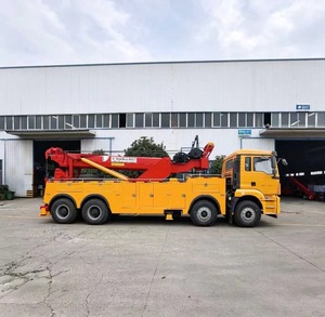 Meilleur prix : Camion de dépannage routier lourd Shaanxi Automobile 8x4 50 tonnes à vendre - Product Image 3