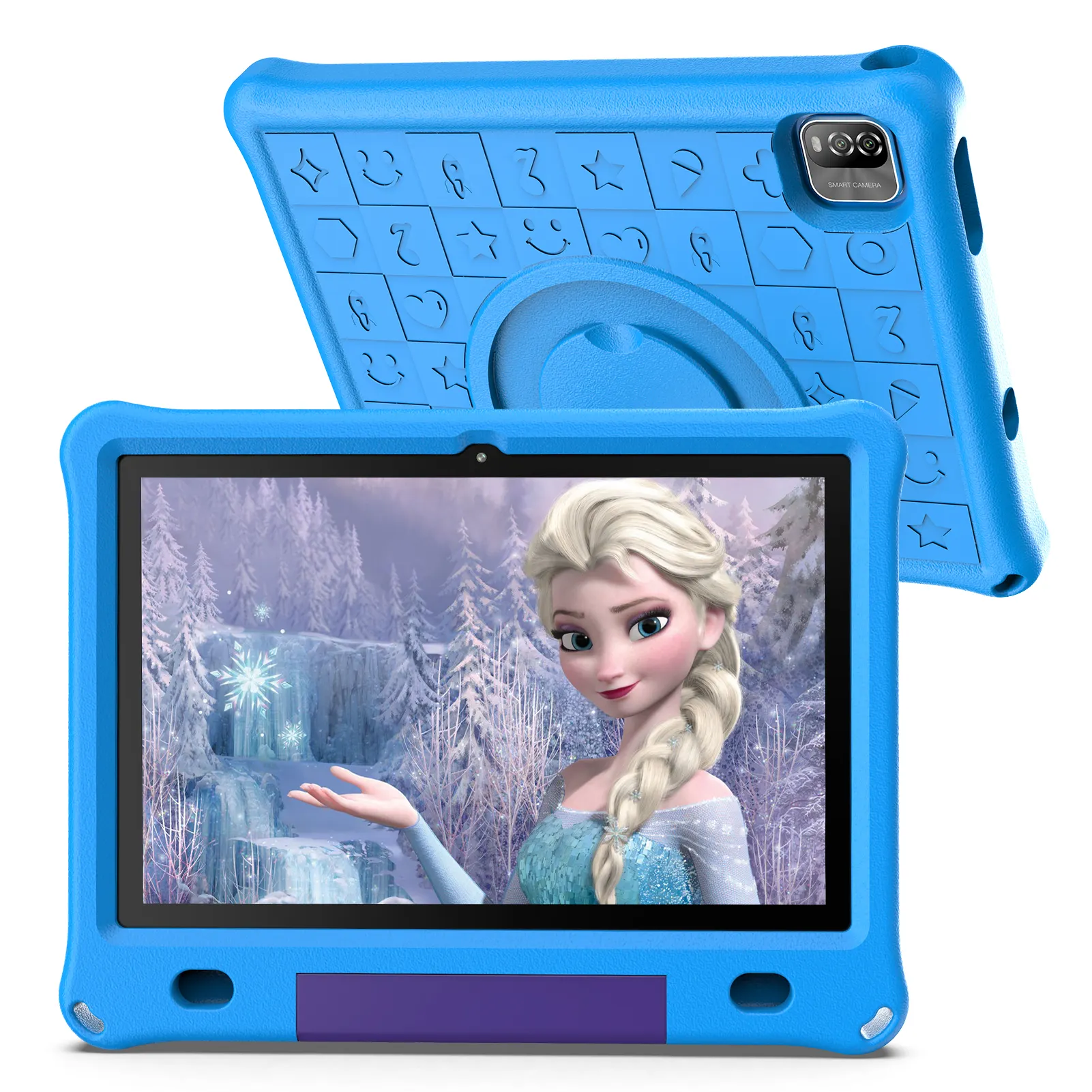최고의 선물 10 인치 어린이 태블릿 3 기가 바이트 64 기가 바이트 어린이 사전 설치된 교육 앱 안드로이드 12 태블릿 Pc 소년 소녀