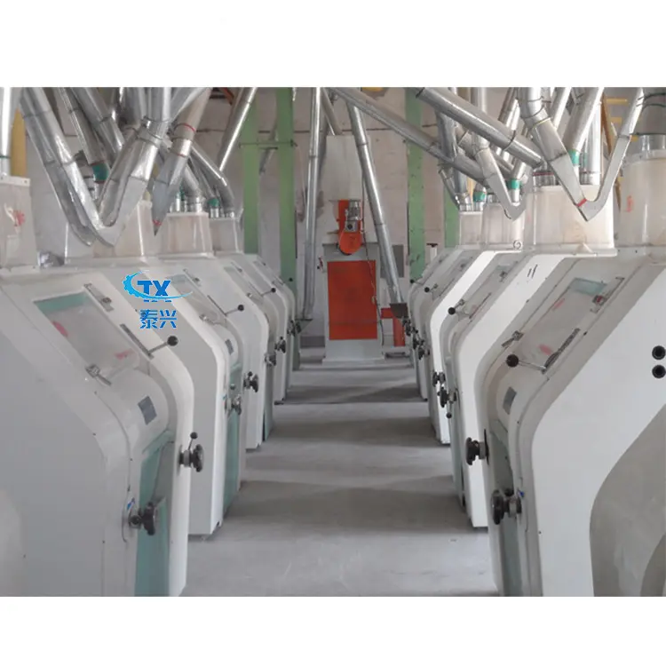 Grain cleaning and grinding machine maize mill specification