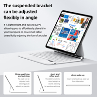 Clavier magnétique portable ultra-fin en gros pour iPad Pro 11/10,9 pouces (1ère/2ème/3ème/4ème/5ème/6ème/7ème génération) et iPad Air 10,9/11 pouces