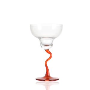 Bicchiere da Cocktail, Perfetto per Instagram, Leggermente Curvo, Bicchiere da Margarita con Piede Curvo, Calice da Champagne Creativo con Stelo Alto - Product Image 4