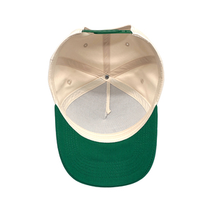 Özel Logo yüksek kalite 5 Panel iki ton beyzbol kapaklar toptan yapılandırılmış bir çerçeve % 100% pamuk Gorras beyzbol kamyon şoförü şapkaları - Product Image 5