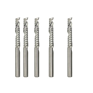 Durable Tungsten Carbide Tool One Flute Spiral <strong>End</strong> <strong>Mill</strong> Single Flute Cutter <strong>End</strong> <strong>Mills</strong> for Wood Use - Product Image 6