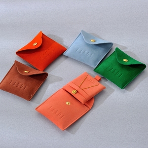 Özel baskılı küpe kolye takı seti kutu kişiye özel kağıt çanta karton kapak kadife kılıf çanta takı ambalaj kutuları - Product Image 5