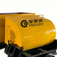Nouveau camion-benne sur rail Xingguoyi sur mesure pour le transport de béton en milieu minier souterrain