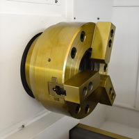 Torno CNC Horizontal de Alta Precisión CK6180 con Sistema de Control GSK y Husillo Taiwanés para Torneado de Metales Pesados