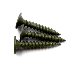 Tornillos autorroscantes de cabeza plana de perfil bajo de tamaño completo para fijación de clips metálicos, accionamiento cuadrado de 1 pulgada - Product Image 3